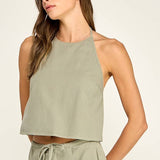 Effortlessly Cool Halter Top