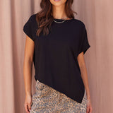 Asymmetry Knit Top