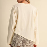 Subtle Statement Lace Top