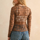 Sweet and Spicey Lace Top