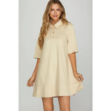 Olive Muse Dress