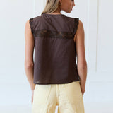 Delicately Defined Tie Top