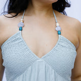 Sea Breeze Halter Dress