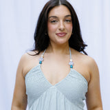 Sea Breeze Halter Dress