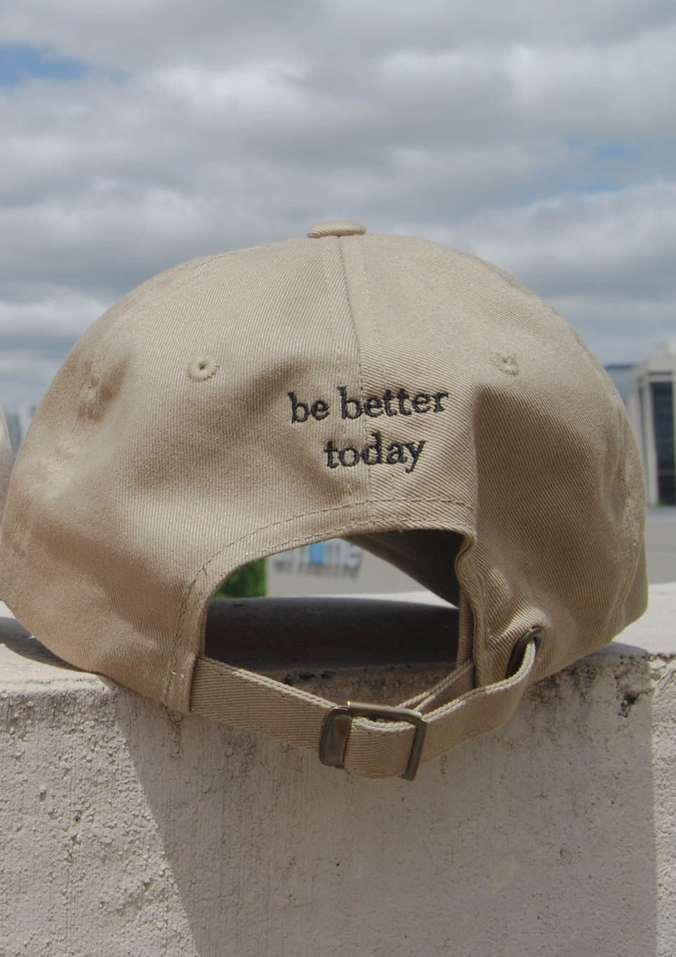 Sun Hat with Be Better Today On Back