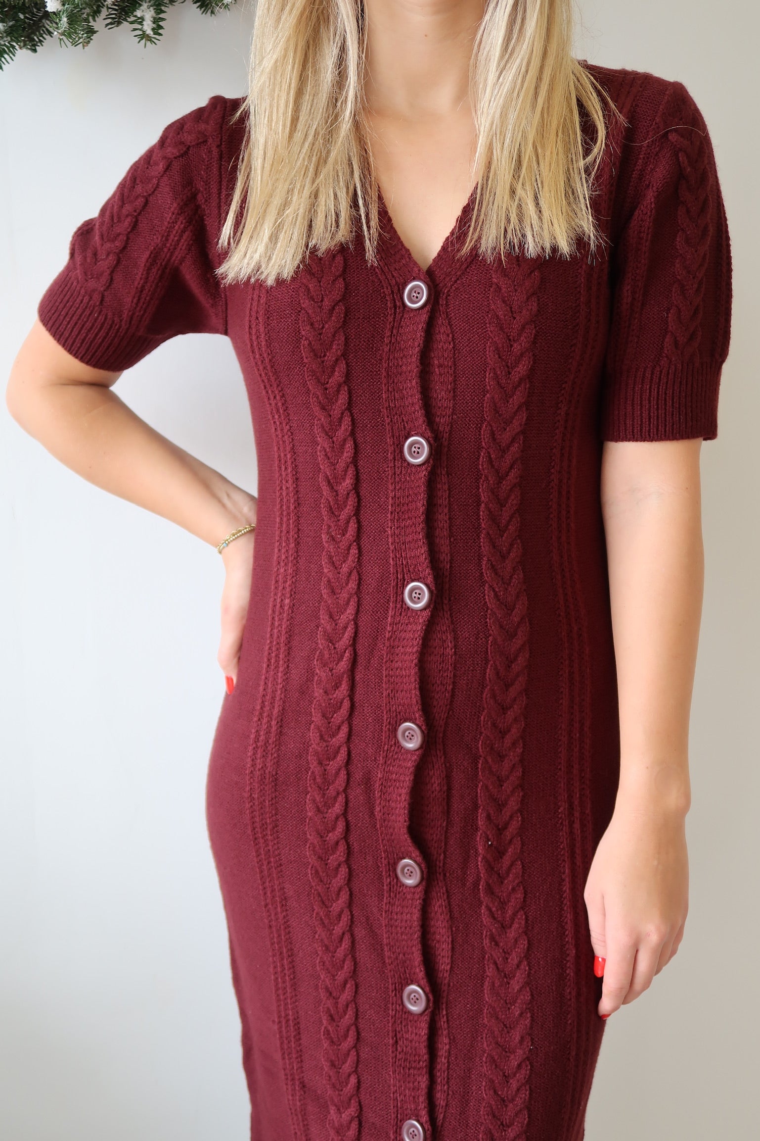 By The Fireside Sweater Dress