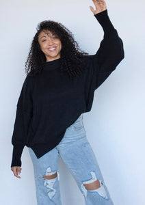 Taken For Granted Sweater Black